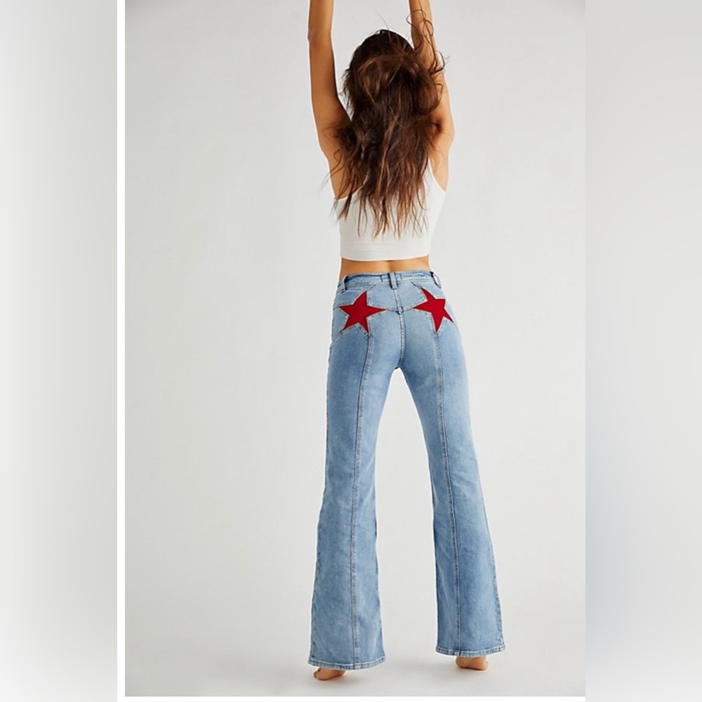 Free People Firecracker Flare Jeans